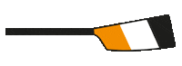 Gyas groningen rowing rudern ore Sticker