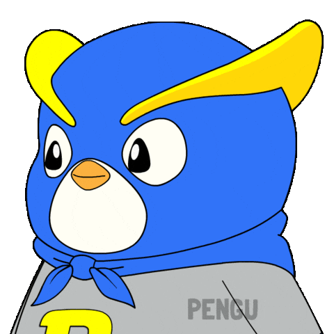 Wink Penguin Sticker by Pudgy Penguins