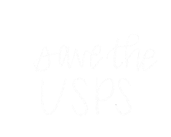 milkandhoneymade usps milkandhoneymade save the usps Sticker