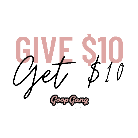 goopgangau giphyupload 10 goop share the love Sticker