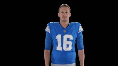 Quarterback Grit GIF by Detroit Lions