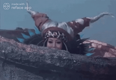 ryangraziano mariah carey power rangers super sentai rita repulsa GIF