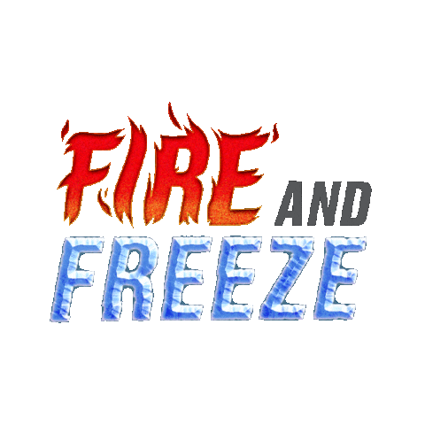 NosTreino fire treino freeze funcional Sticker