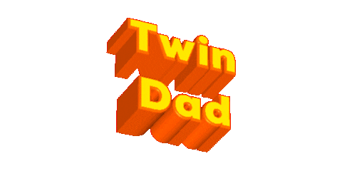 KulaWellness twin dad Sticker