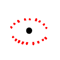 Eye Sticker by María Victoria