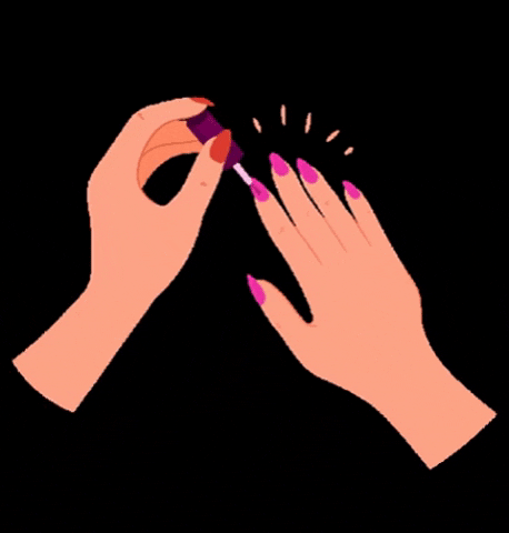 Uauysbeauty giphygifmaker nails nail polish unas GIF