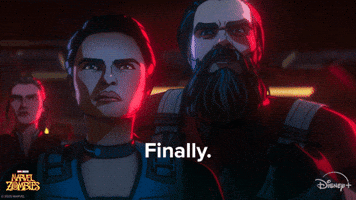 Excited Fed Up GIF by Marvel Studios