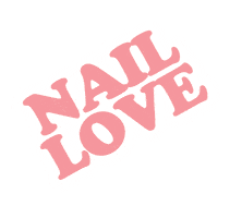 Pink Love Sticker by paintbucketnails