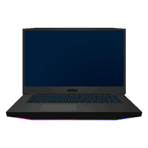 Game Laptop Sticker by MSI Gaming
