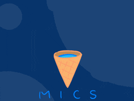 mics_p animation rabbit character icecream GIF
