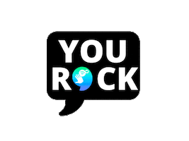 You Rock Sticker by Hola Digital
