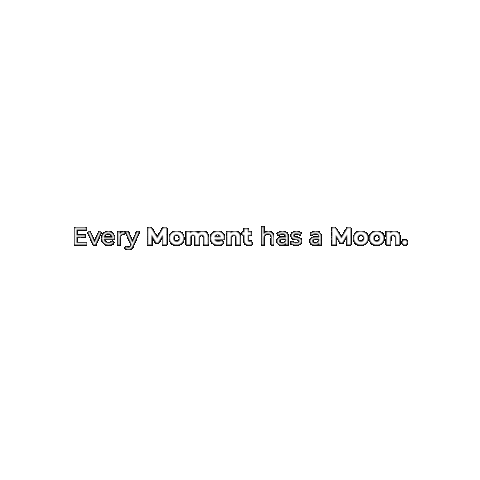 Moon Sticker by Moonglow jewelry