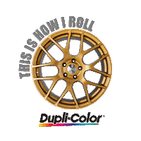 Dupli-Color car gold shine auto Sticker