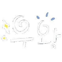 White Text Sticker