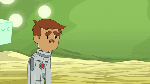 bravest warriors sweating GIF by Cartoon Hangover