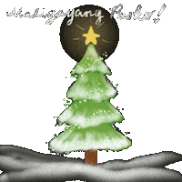Christmas Tree Sticker
