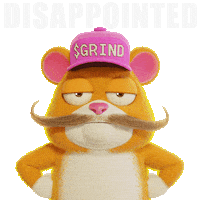 Disappointed Let Down Sticker by Grind