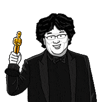 design_seoteve movie best trophy prize Sticker