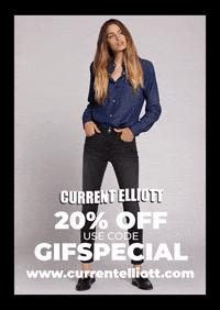 Blue Jacket Jeans GIF by Current Elliott