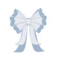Christmas Bow Sticker by Munchkin & Bear