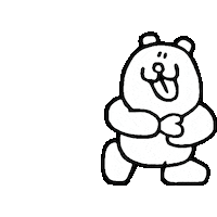 Bear Love Sticker by 福留茜