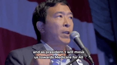 Andrew Yang Medicare For All GIF