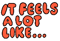 It Feels A Lot Like Sticker by Poppy Deyes