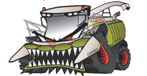 Jaguar Harvest Sticker by CLAAS_Deutschland