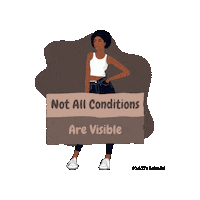 Fashion Diversity Sticker by Dazzle4Rare