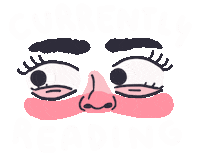 Girl Read Sticker