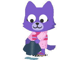 Cat Kimono Sticker by Studycat