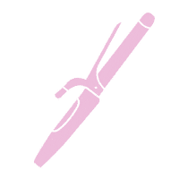 Pink Curls Sticker by CHI