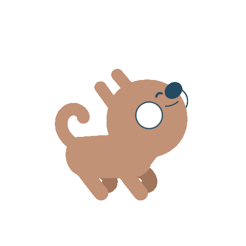 dj_dajeong giphyupload dog character 캐릭터 Sticker