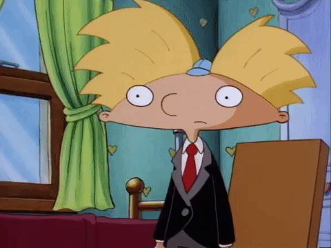 hey arnold nick splat GIF