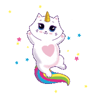 Cat Rainbow Sticker by Kelloggs_de