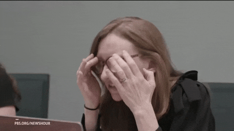 Oh No Head In Hands GIF by PBS News