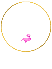 pinkflamingogoldcoast pink fabulous flamingo 5 stars Sticker