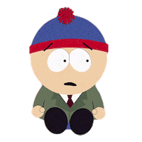 Nervous Stan Marsh Sticker by South Park