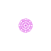 Meditation Mandala Sticker