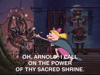 hey arnold nicksplat GIF