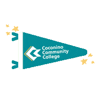 coconinocommunitycollege stars banner ccc coconinocommunitycollege Sticker