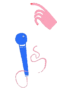 Sing Listen Up Sticker