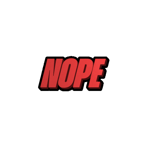 No Way Noo Sticker