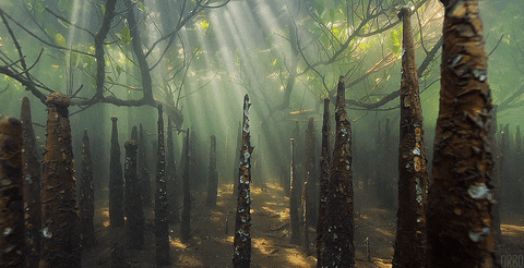 tide mangroves GIF