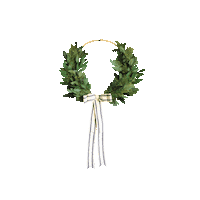 theaccidentalfarmgirl wreath farmhouse decor front door decor the accidental farmgirl Sticker