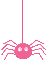 Halloween Spider Sticker by Content Factory