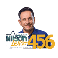 nilsonleitao mato grosso 456 senado leitao Sticker