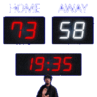 58 Away Sticker