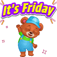 Good Vibes Friday Sticker by Lucas and Friends by RV AppStudios