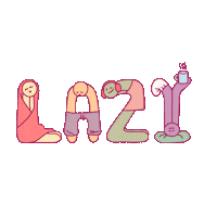 bored sticker by BuzzFeed Animation